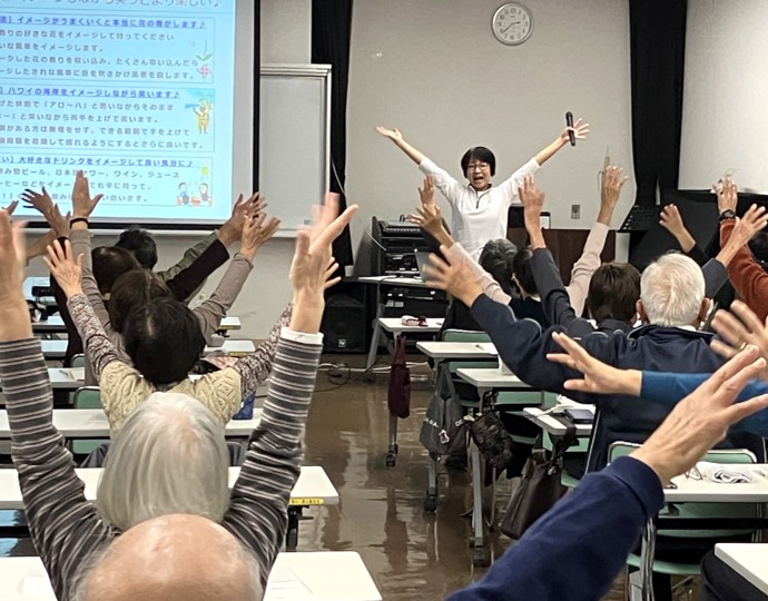 自然と笑顔が広がり、会場全体がやわらいでいきました